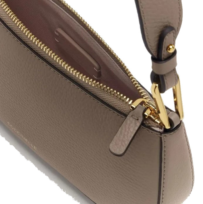 BORSA COCCINELLE ACCESSORI TAUPE - 5MRF520101T