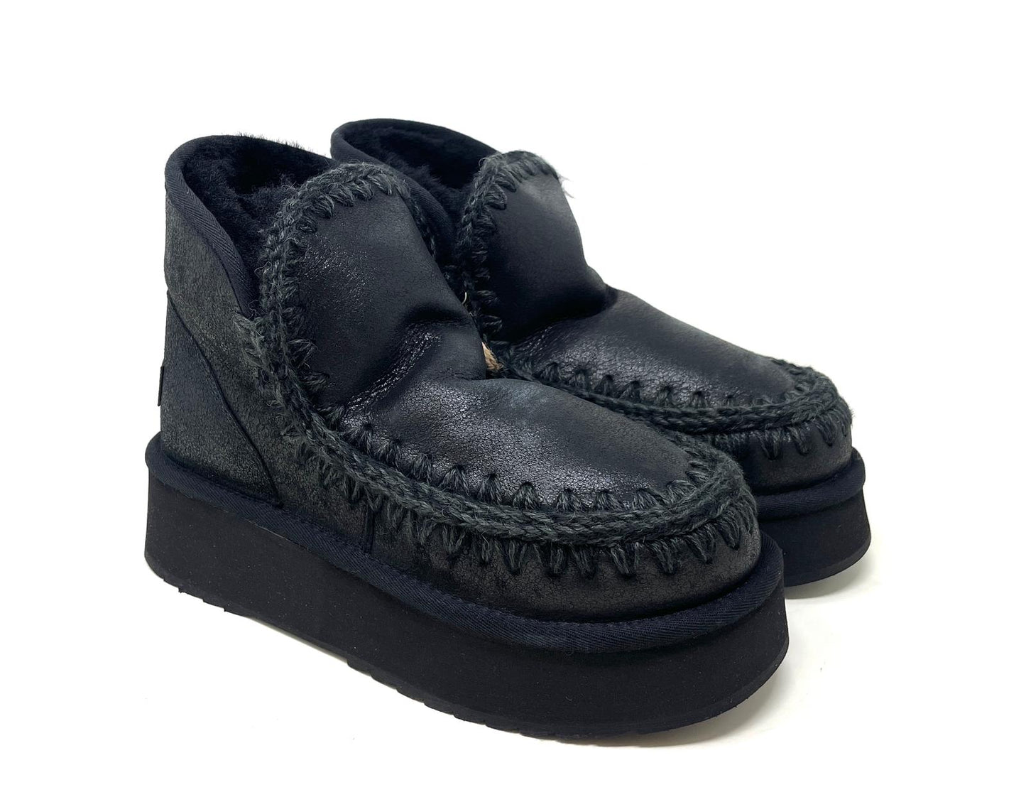 TRONCHETTI BASSI MOU DONNA NERO - 681000A BLK/GRY