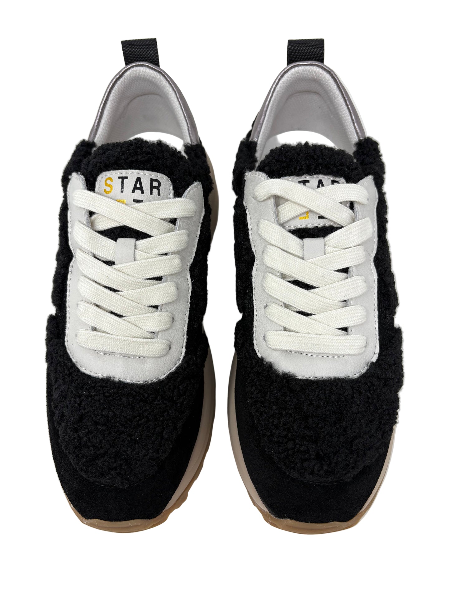 SNEAKERS STAR FEET DONNA NERO - 752SF153 NERO