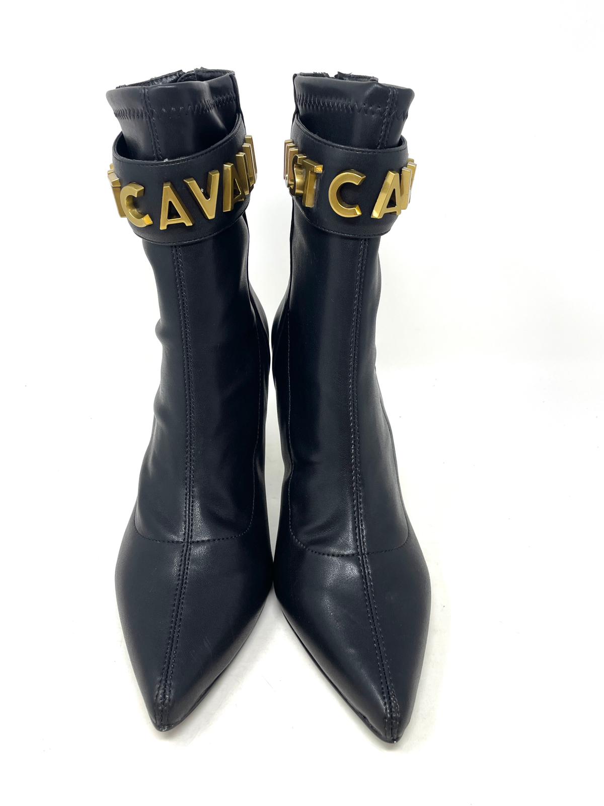 TRONCHETTI CON TACCO JUST CAVALLI DONNA NERO - 77RA3S64899