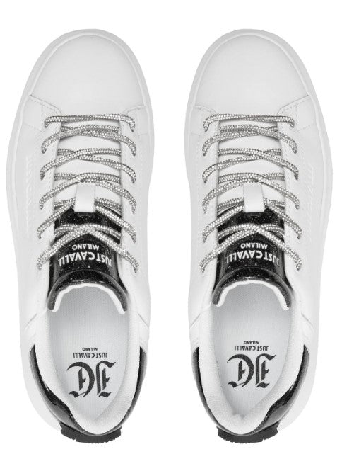 SNEAKERS JUST CAVALLI DONNA BIANCO - 77RA3SB1003