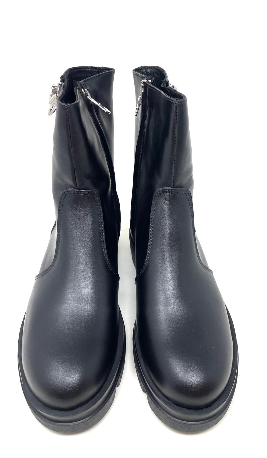 TRONCHETTI BASSI VOLPATO DONNA NERO - 8035 NERO