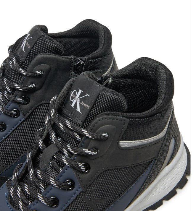 SNEAKERS CALVIN KLEIN BAMBINO NERO - 81087 NERO