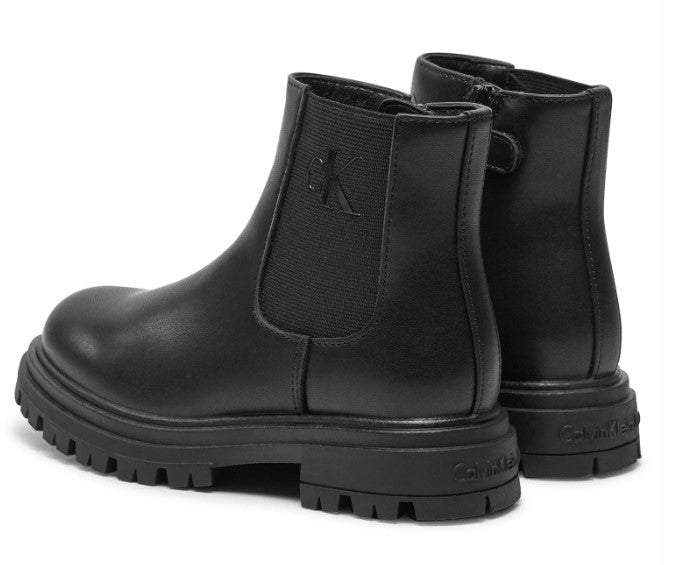 STIVALETTO CALVIN KLEIN BAMBINO NERO - 81097B NERO