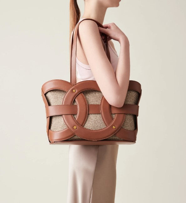 BORSA BORBONESE ACCESSORI - 910100520057 X44