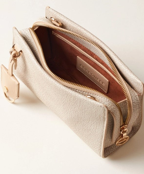 BORSA BORBONESE ACCESSORI BEIGE - 910100630022 C75