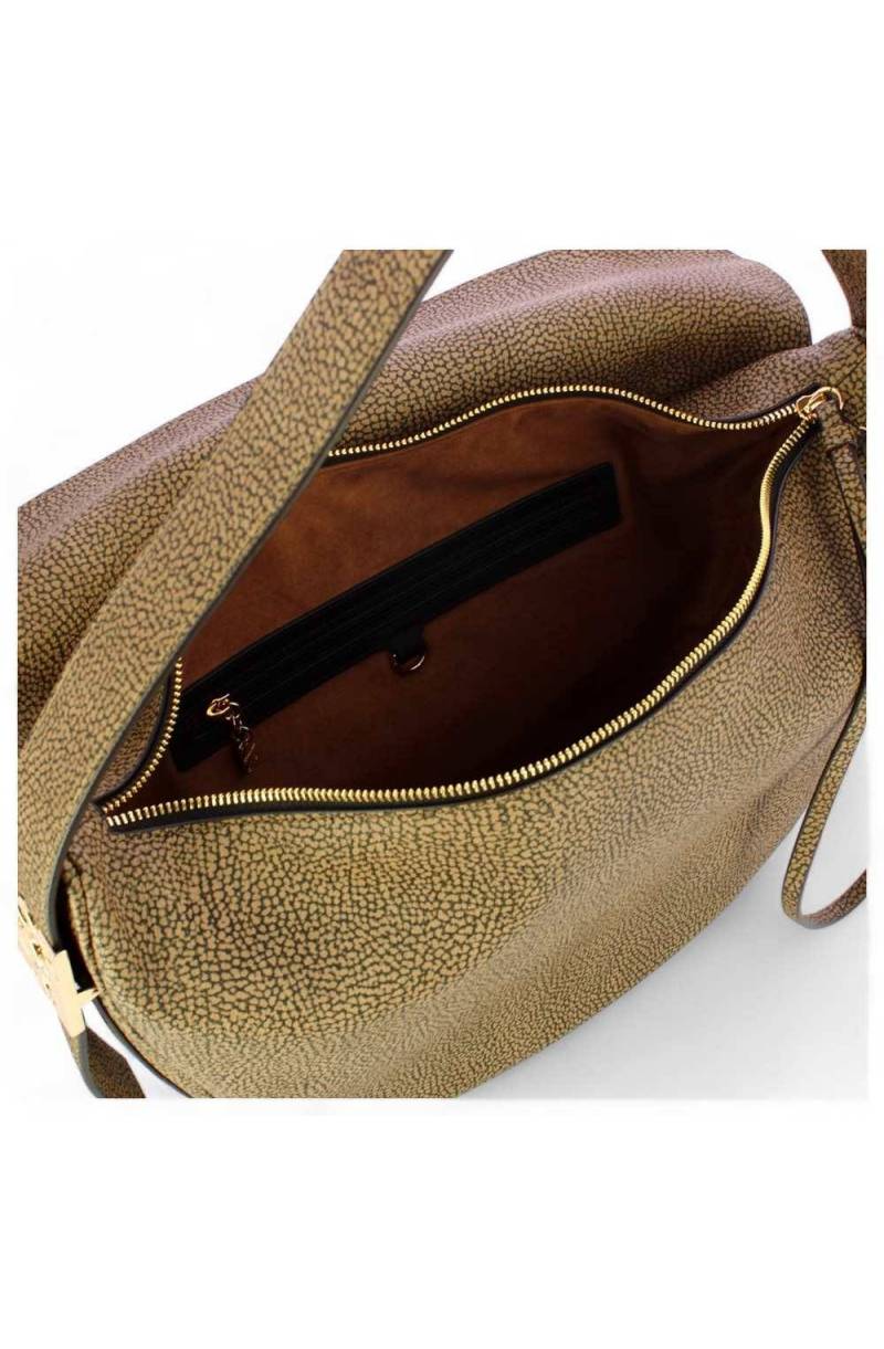BORSA BORBONESE ACCESSORI NATURALE - 924427 311