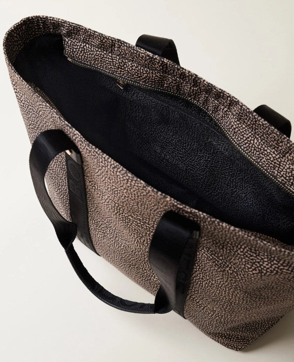 BORSA BORBONESE ACCESSORI NATURALE - 934133 X11
