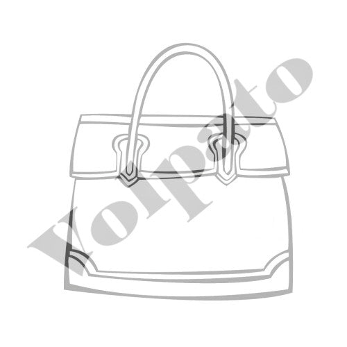 BORSA REBELLE ACCESSORI GRIGIO - BALLATA ROC