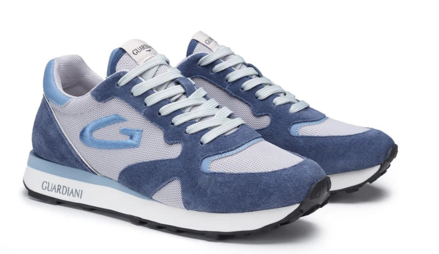 SNEAKERS GUARDIANI UOMO BLU - AGM451506BL