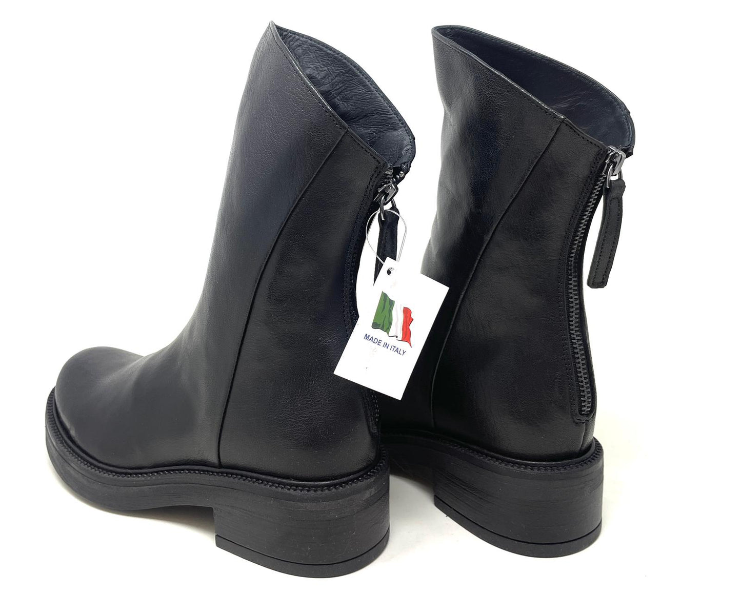 TRONCHETTI BASSI VOLPATO DONNA NERO - BALMALAV NE