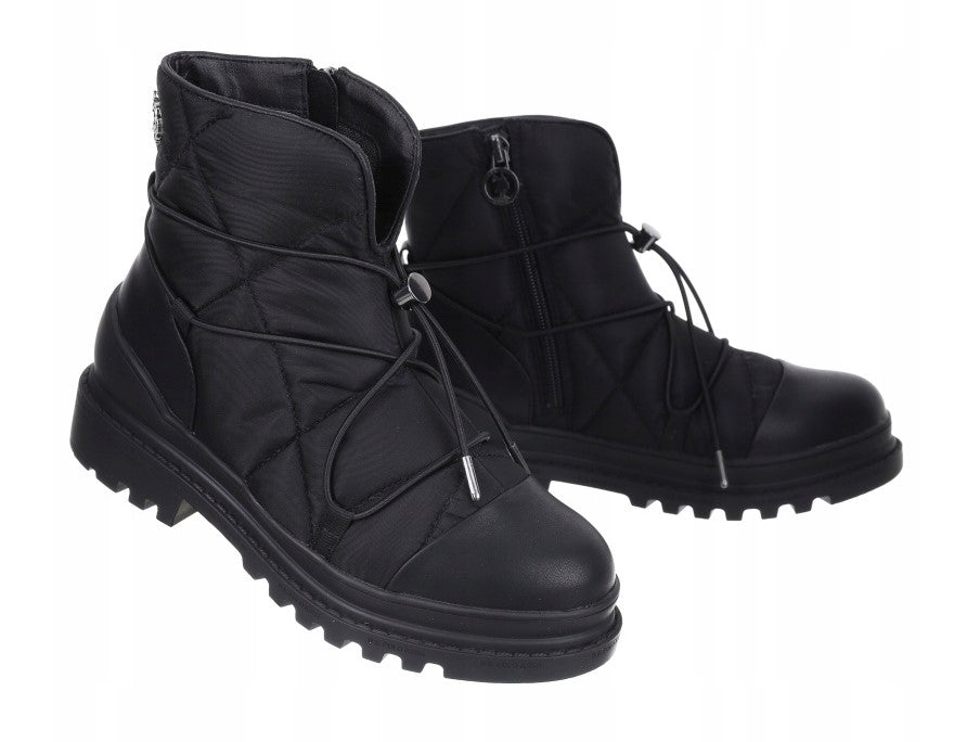 TRONCHETTI BASSI U.S. POLO ASSN. DONNA NERO - BRUNA011 NE