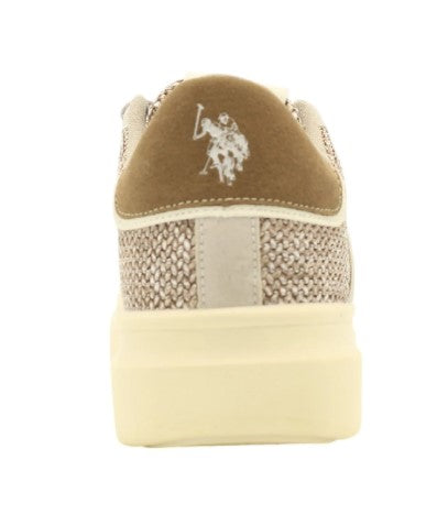 SNEAKERS U.S. POLO ASSN. UOMO BEIGE - CAIUS001 BEIGE