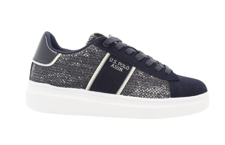 SNEAKERS U.S. POLO ASSN. UOMO BLU - CAIUS001 BLU