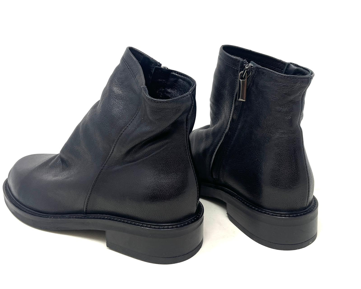 TRONCHETTI BASSI VOLPATO DONNA NERO - CAROLA02 NE