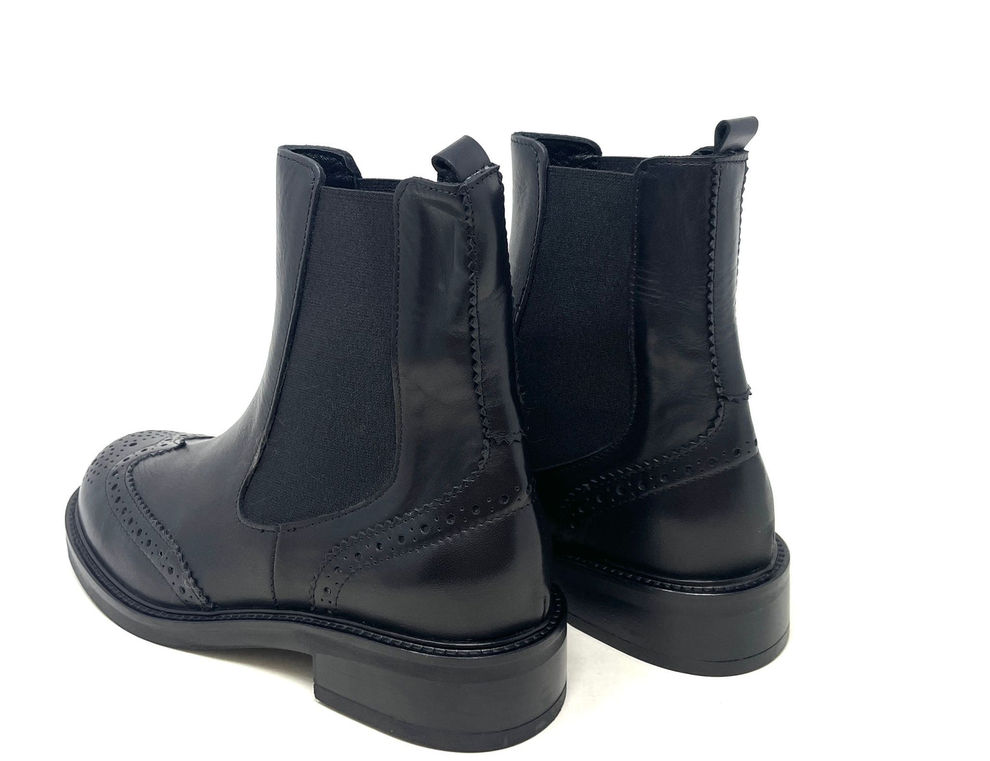 TRONCHETTI BASSI VOLPATO DONNA NERO - CAROLA02 NE