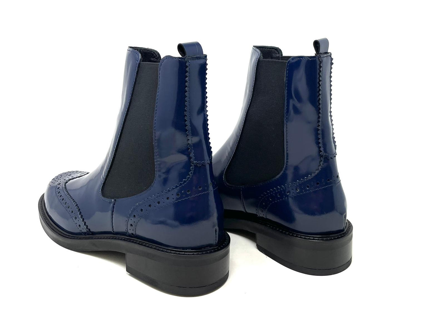TRONCHETTI BASSI VOLPATO DONNA BLU - CAROLA BLU