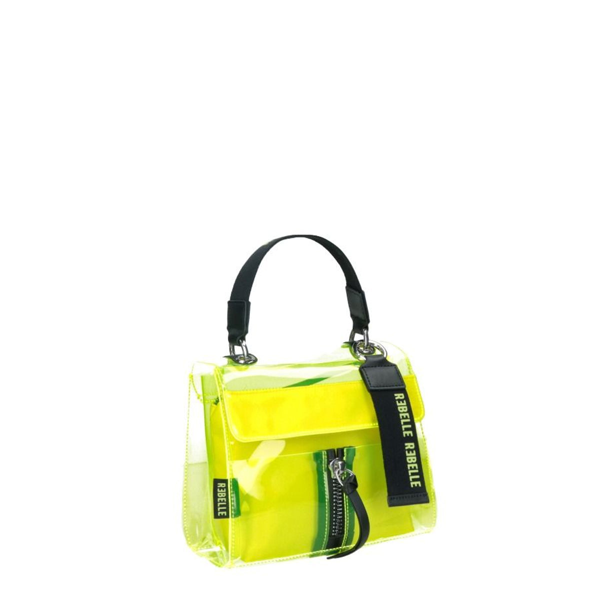 BORSA REBELLE ACCESSORI LIMONE - CHLOESPACE LIME