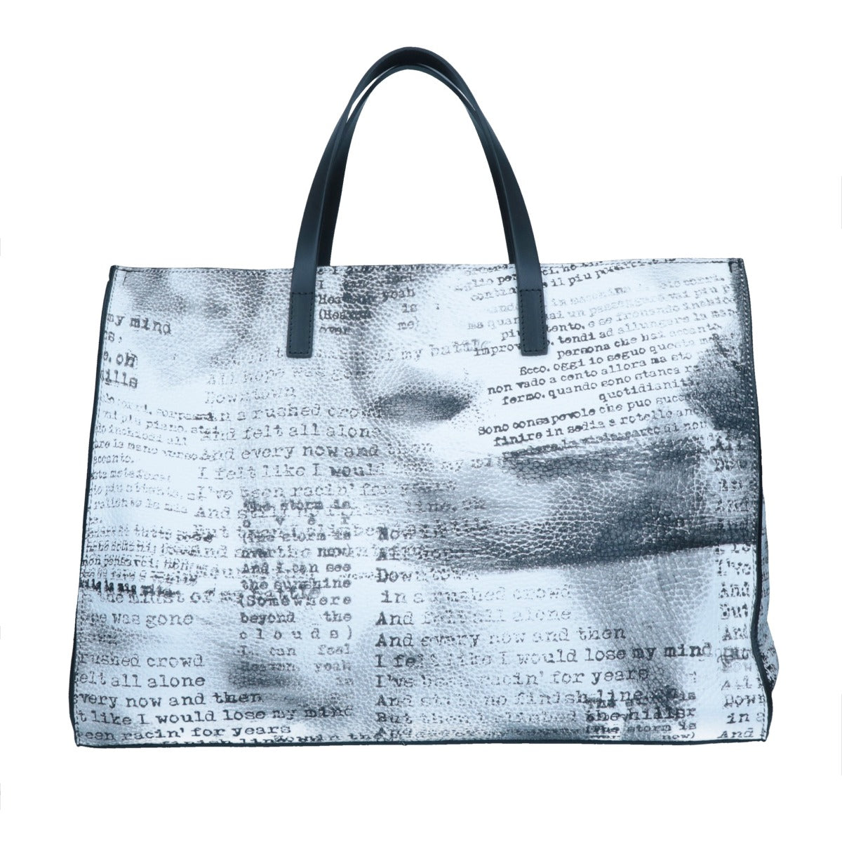 BORSA REBELLE ACCESSORI BIANCO - COMBATTUTA