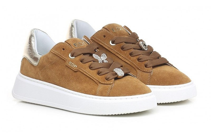 SNEAKERS ED PARRISH DONNA CUOIO - DMS07 CUOIO
