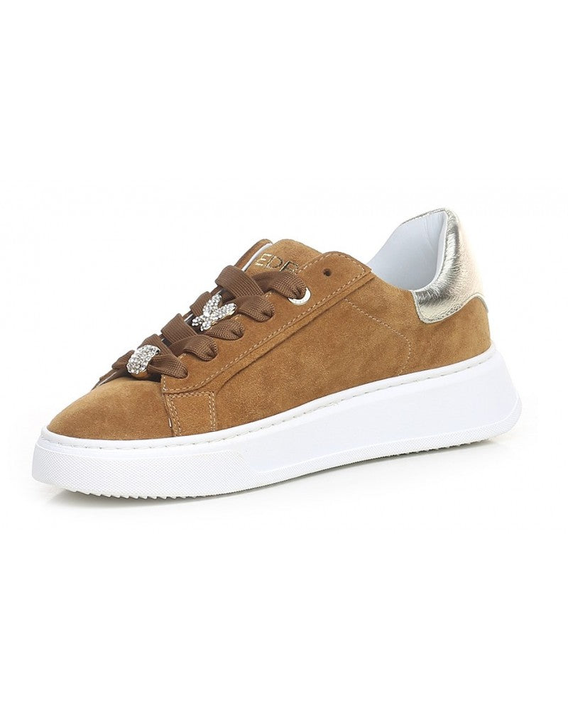 SNEAKERS ED PARRISH DONNA CUOIO - DMS07 CUOIO