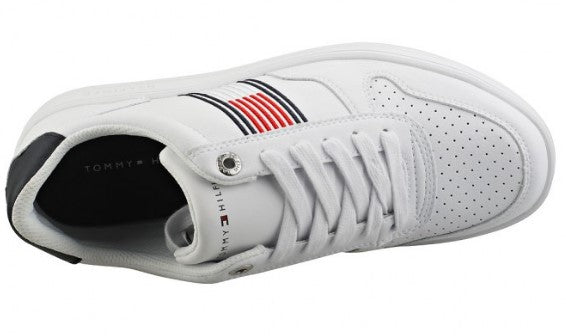 SNEAKERS TOMMY HILFIGER UOMO BIANCO - FM02843 BI