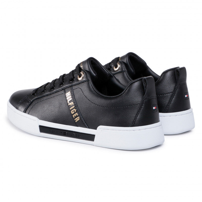 SNEAKERS TOMMY HILFIGER DONNA NERO - FW05217 NE