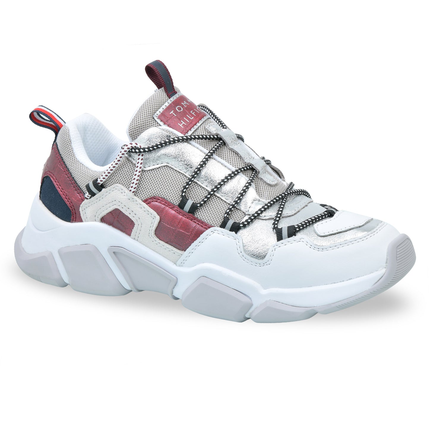 SNEAKERS TOMMY HILFIGER DONNA BIANCO - FW05240 0IN