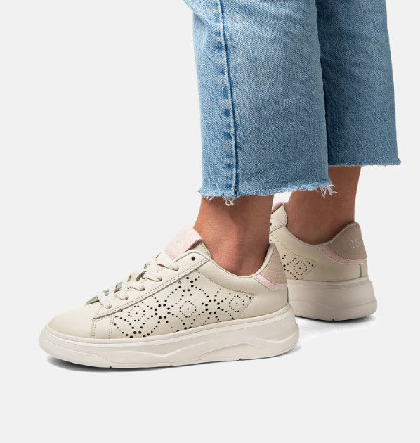 SNEAKERS U.S. POLO ASSN. DONNA BEIGE - GINGER001 BEIGE