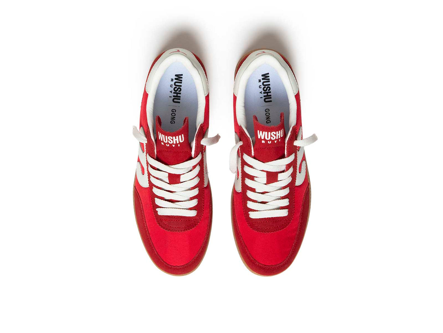 SNEAKERS WUSHU UOMO ROSSO - GONG 44