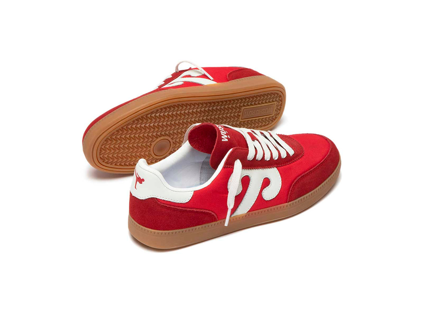SNEAKERS WUSHU UOMO ROSSO - GONG 44