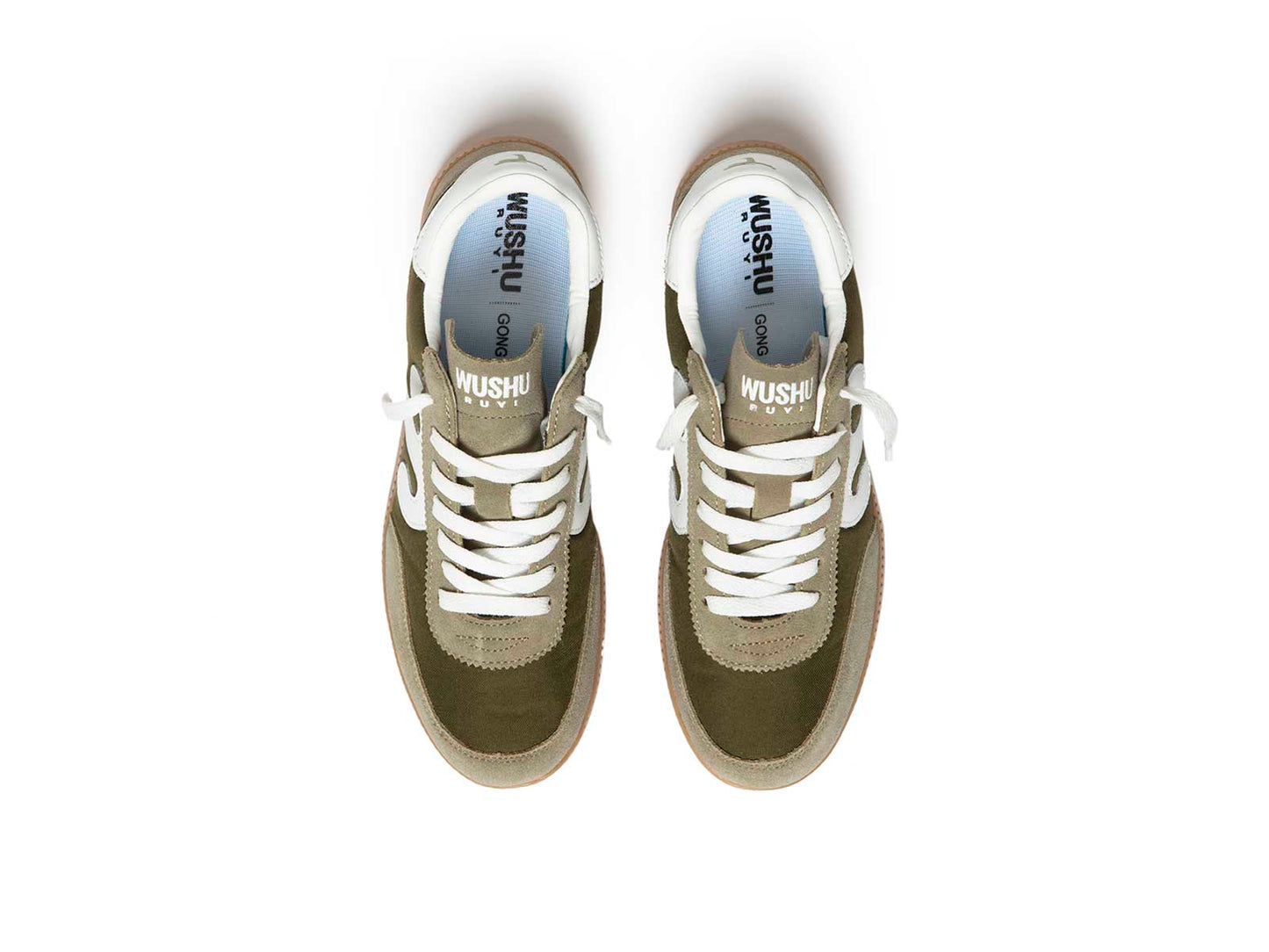 SNEAKERS WUSHU UOMO VERDE - GONG 45