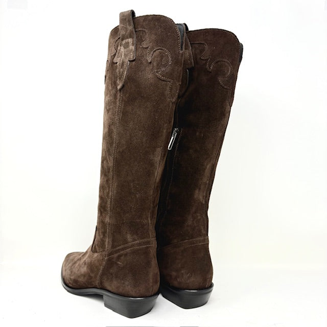 STIVALE VOLPATO DONNA TESTA MORO - IDEA11CAM TM