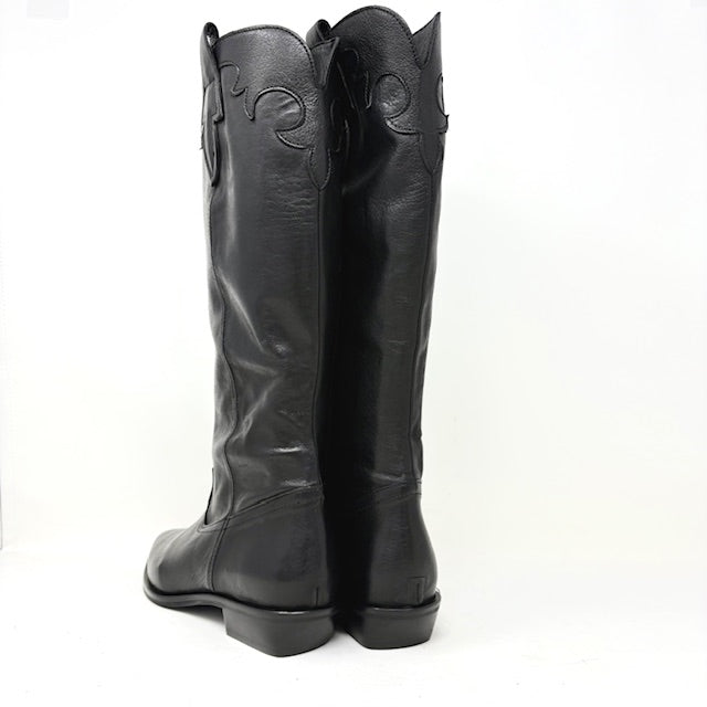 STIVALE VOLPATO DONNA NERO - IDEA11LAV NERO