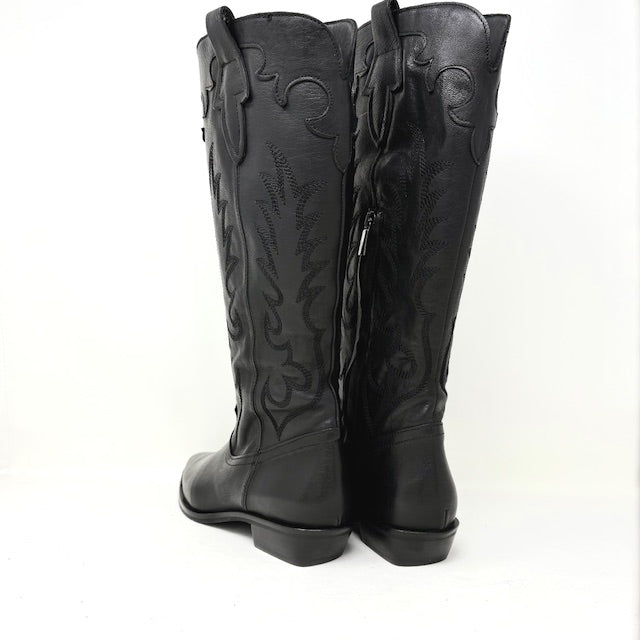 STIVALE VOLPATO DONNA NERO - IDEA13LAV NERO