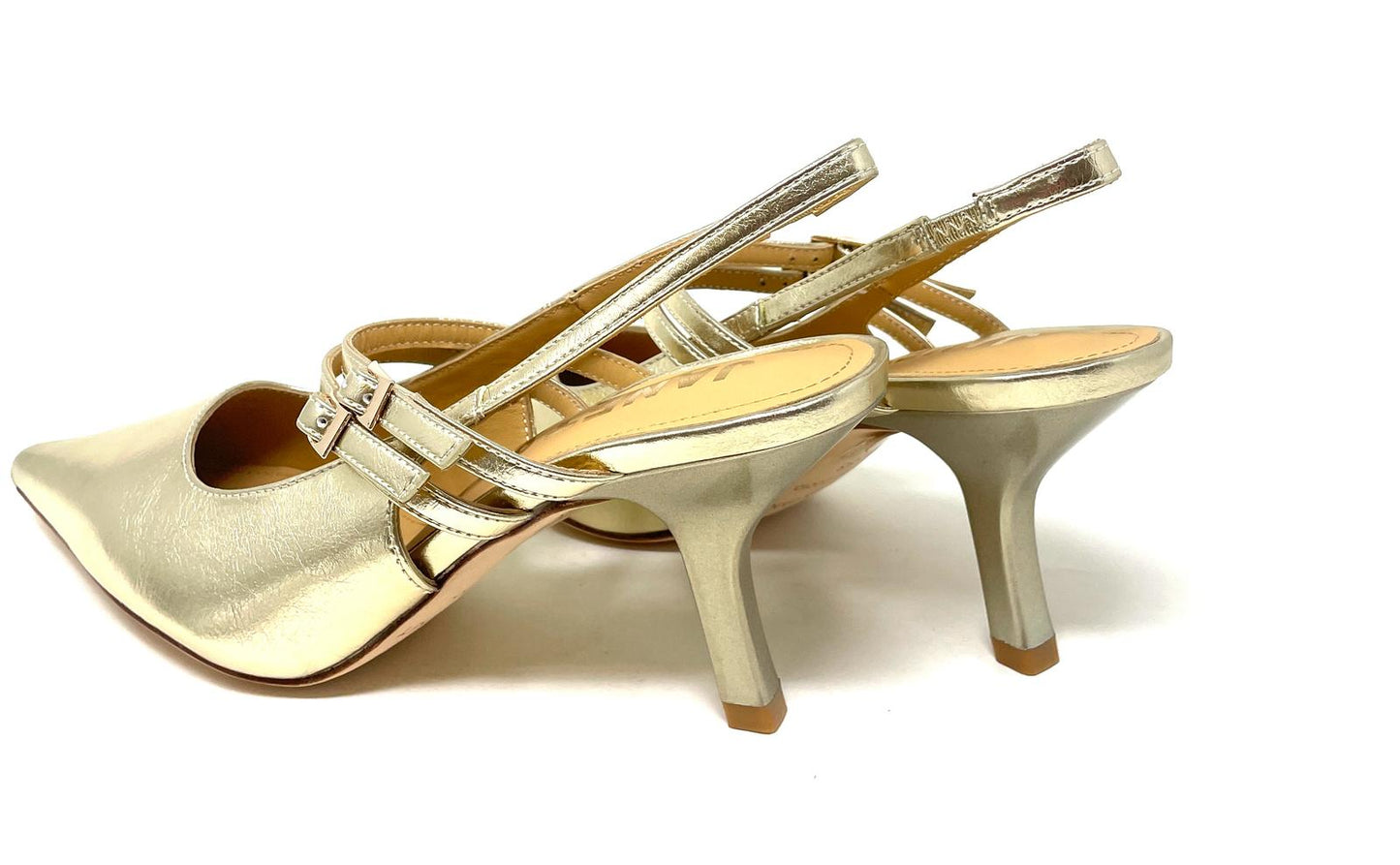 SCARPE CON TACCO JANET & JANET DONNA ORO - J101 GOLD