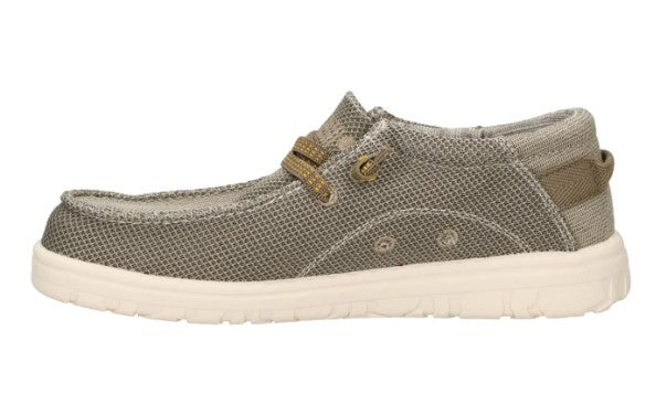 MOCASSINO JEEP UOMO BEIGE - JM51030 SAGE