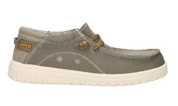 MOCASSINO JEEP UOMO BEIGE - JM51030 SAGE