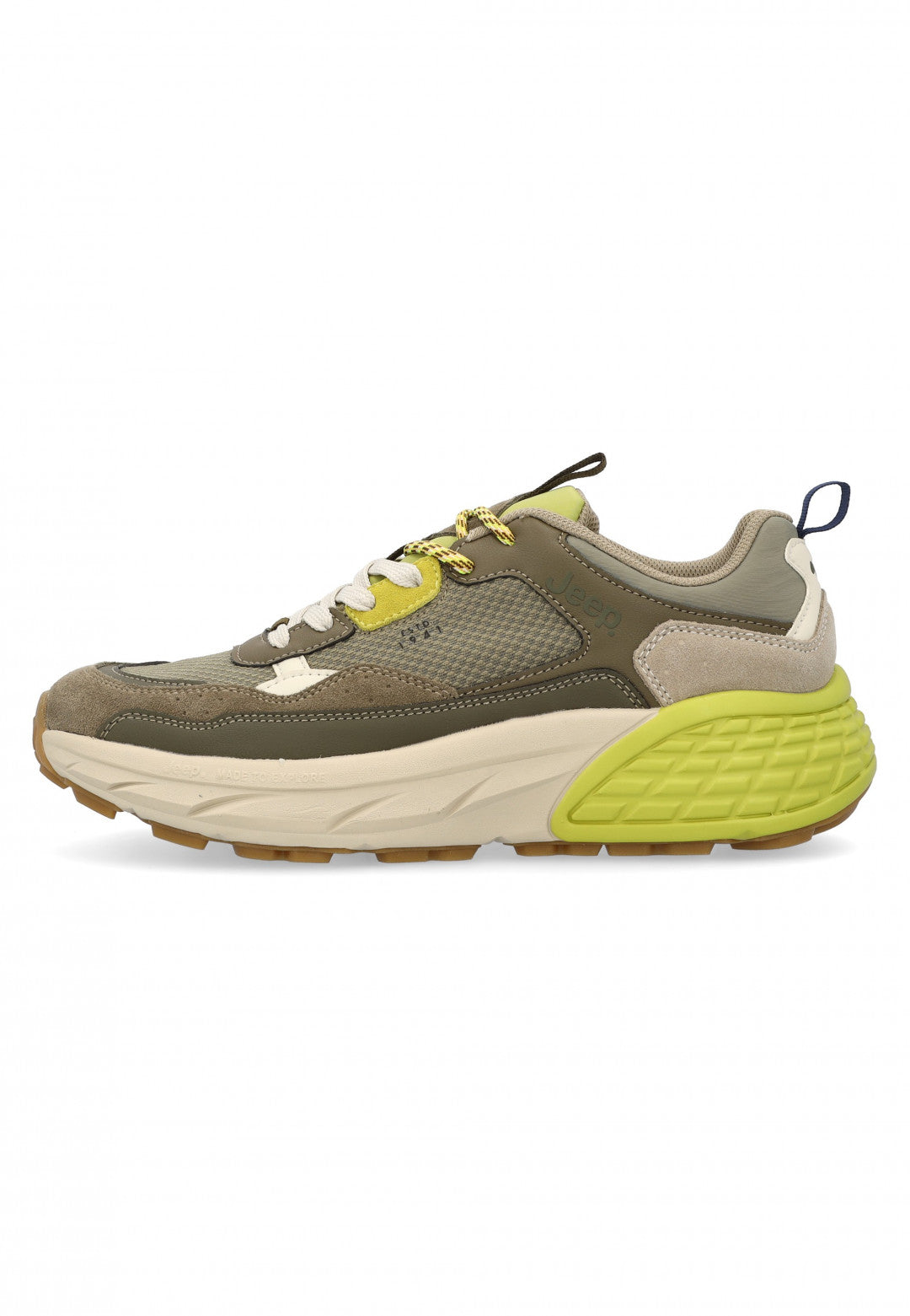 SNEAKERS JEEP UOMO VERDE - JM51091 105