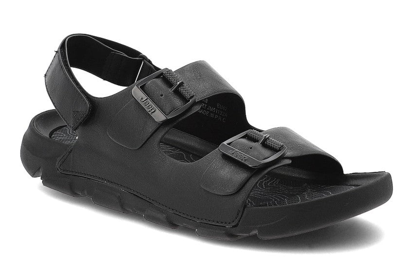 SANDALI JEEP UOMO NERO - JM51132 NERO