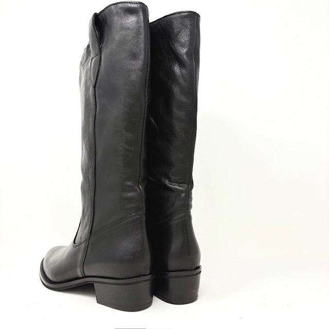 STIVALE VOLPATO DONNA NERO - JOLE18LAV NERO