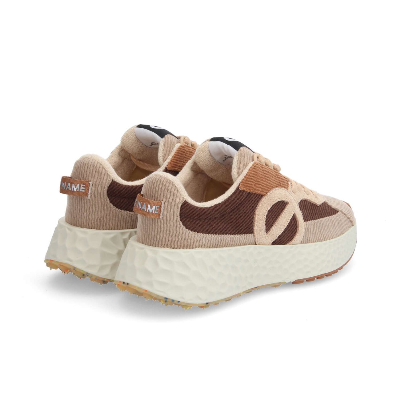 SNEAKERS NO NAME DONNA TESTA MORO - KNVCDD04DN COFF