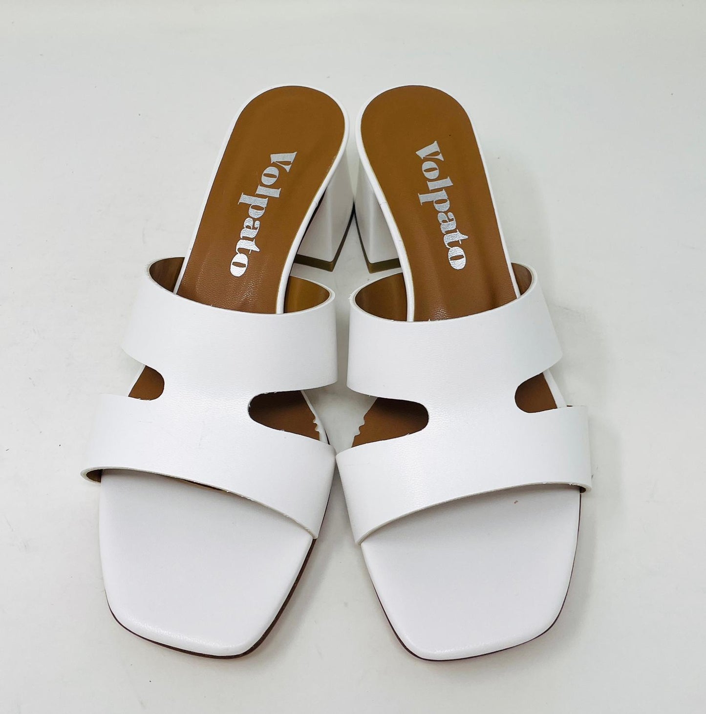 SANDALI CON TACCO VOLPATO DONNA BIANCO - L318SOFT BIAN