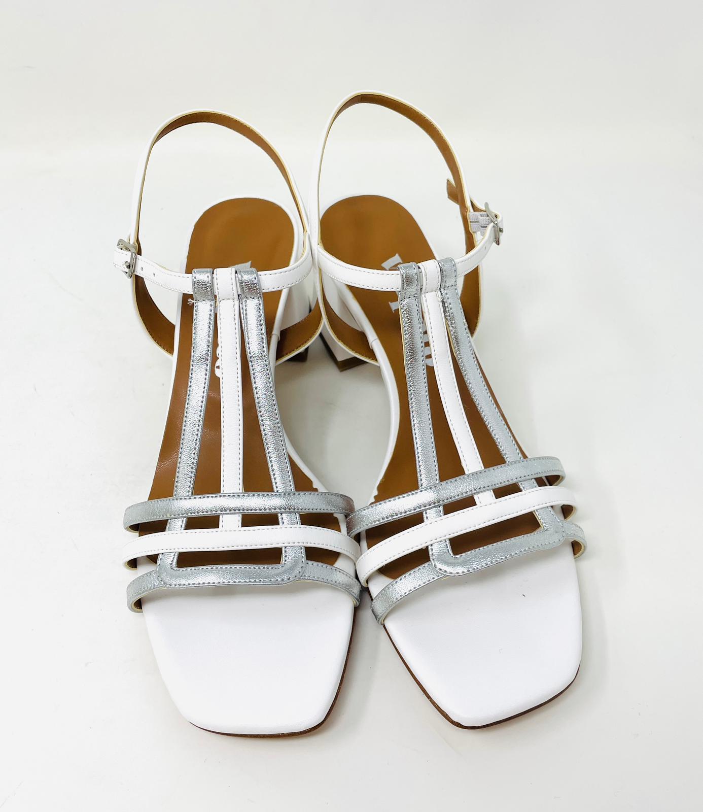 SANDALI CON TACCO VOLPATO DONNA BIANCO - L333SOFT BIAN