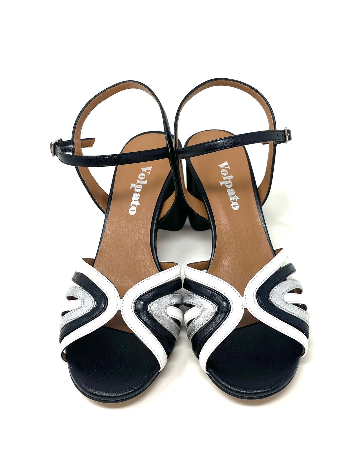 SANDALI CON TACCO VOLPATO DONNA NERO - L338SOFT NERO