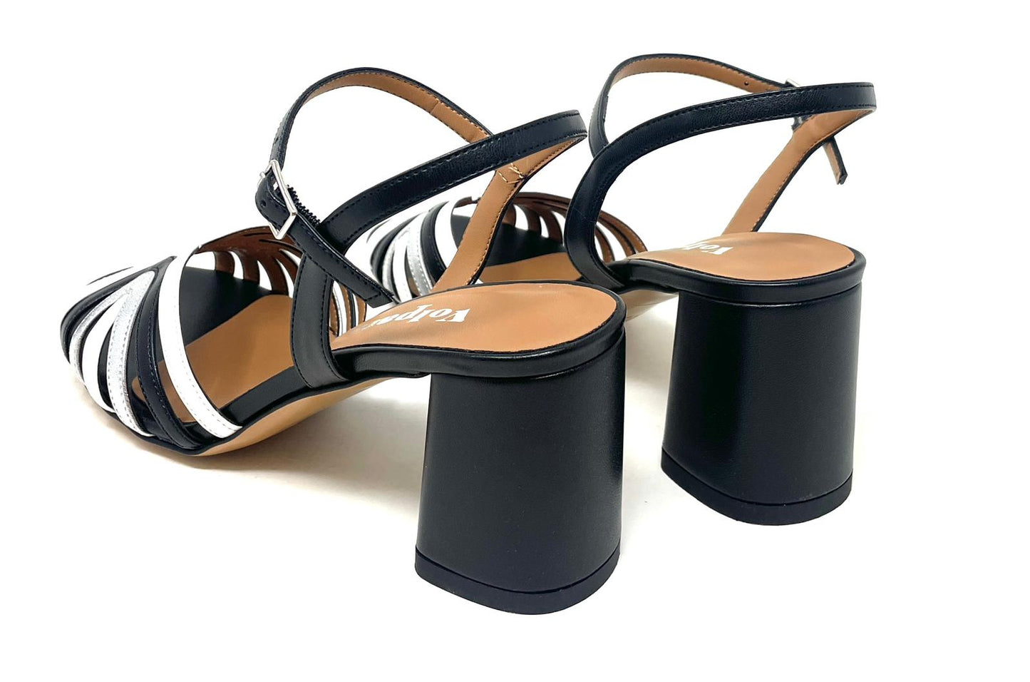 SANDALI CON TACCO VOLPATO DONNA NERO - L338SOFT NERO