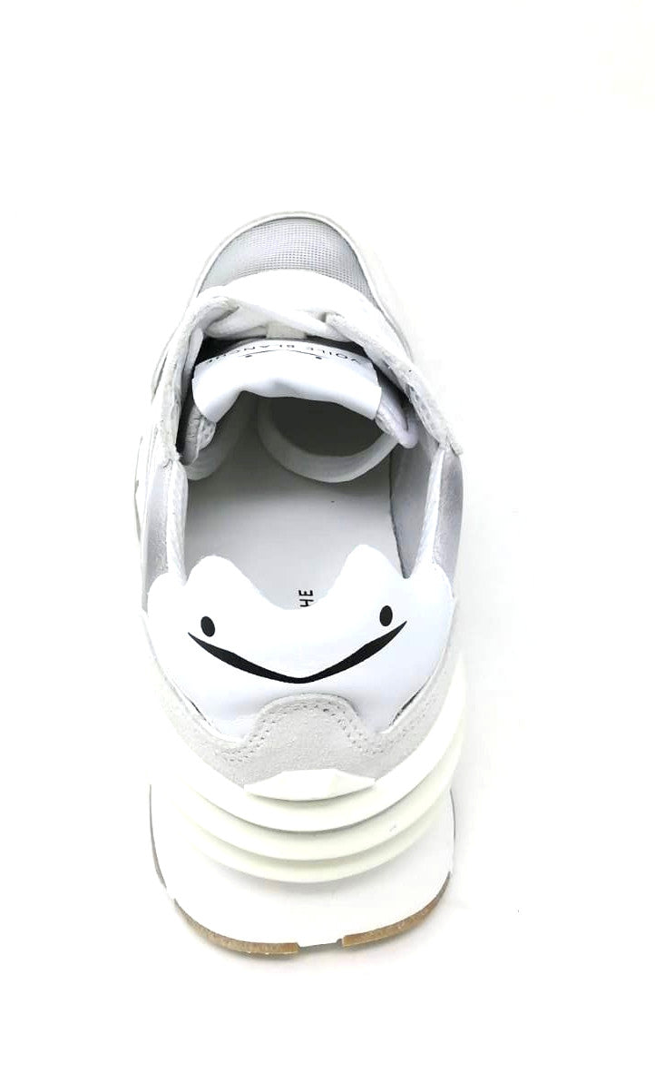 SNEAKERS VOILE BLANCHE UOMO BIANCO - LIAMPOWER W