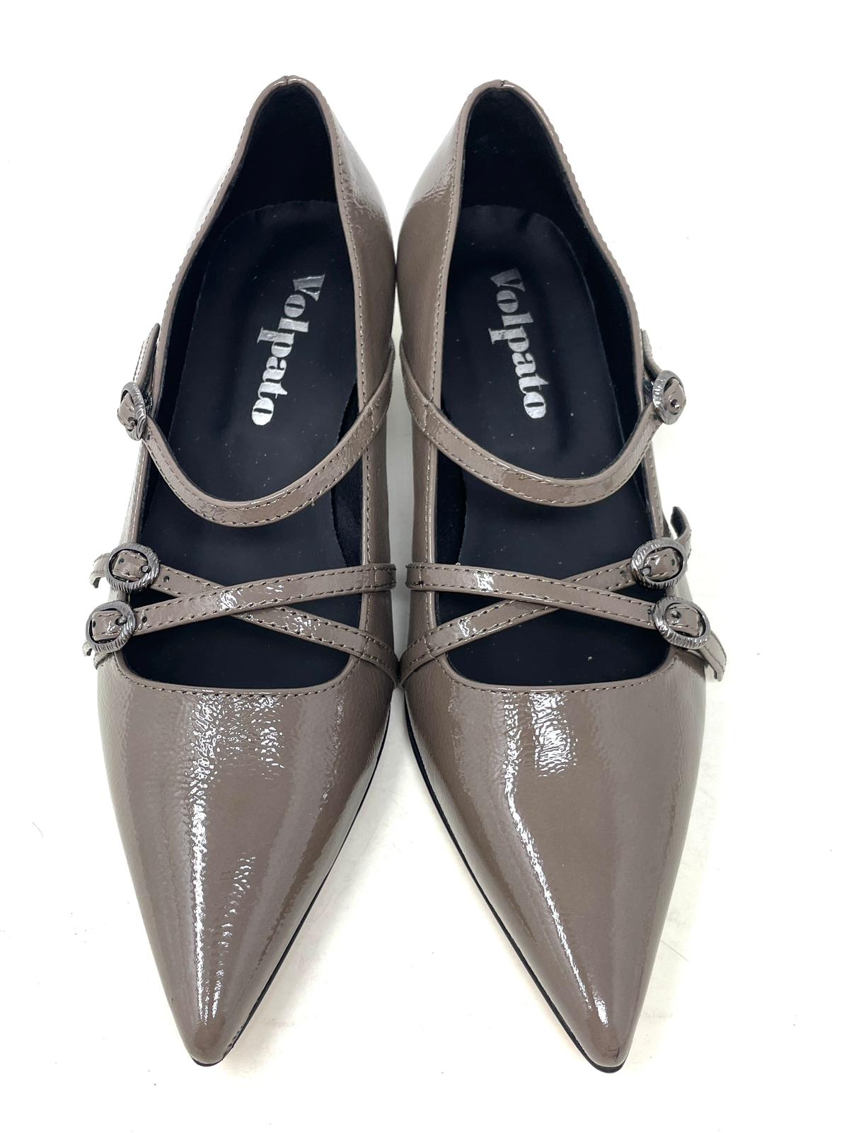 SCARPE CON TACCO VOLPATO DONNA TAUPE - LUCILLE TAU
