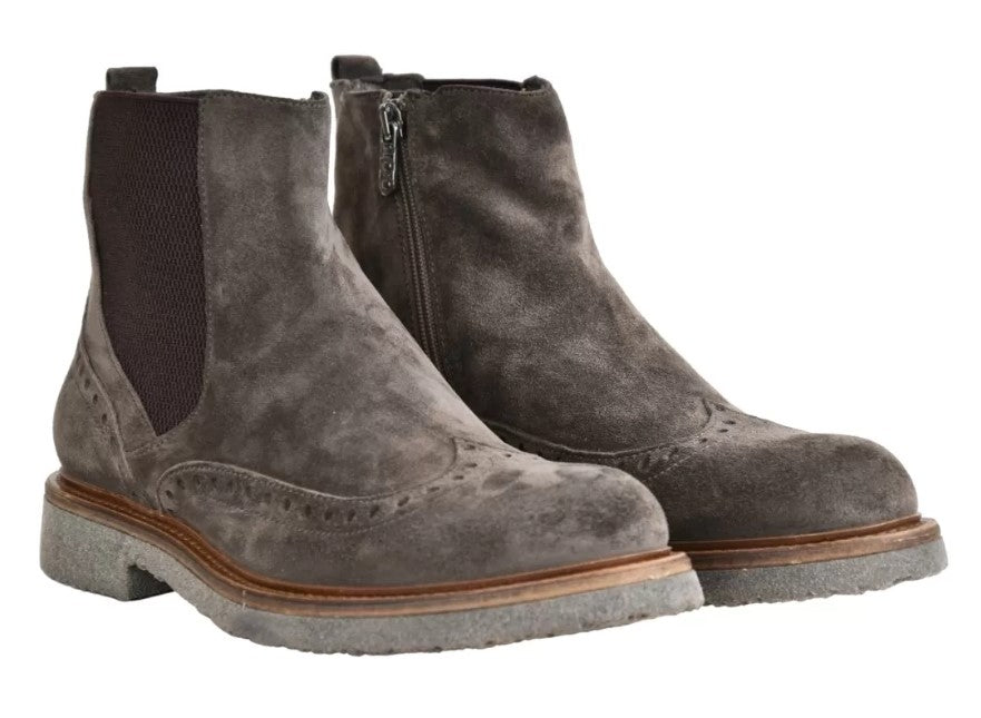 STIVALETTO HUNDRED 100 UOMO FANGO - M88035 FANG