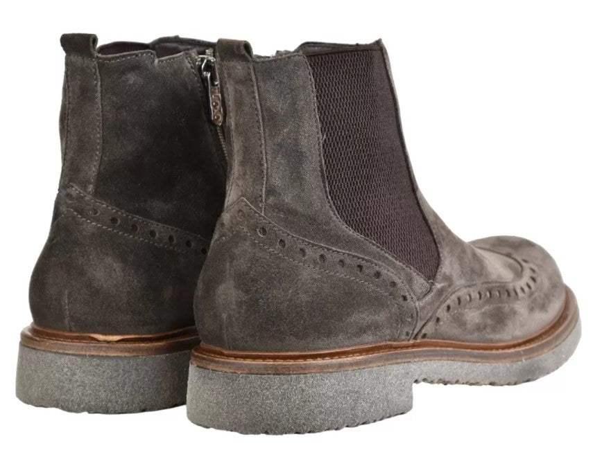STIVALETTO HUNDRED 100 UOMO FANGO - M88035 FANG